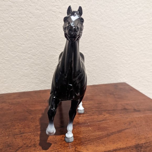 Breyer Glossy Black Fury Prancer Vintage model horse - Picture 3 of 15